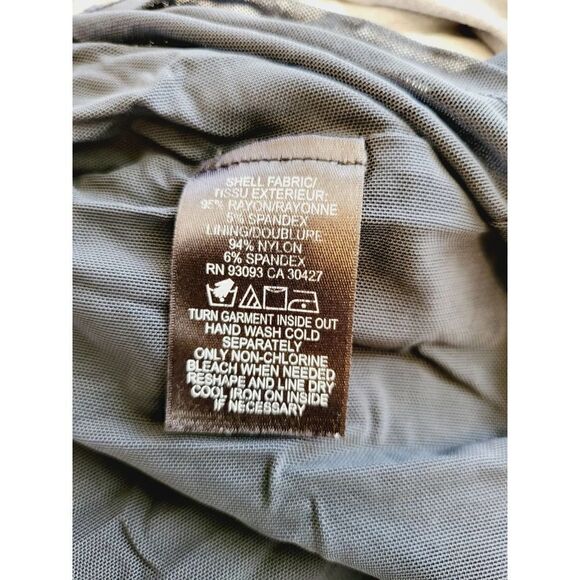 NIC+ZOE Front Twist Detail Sheath Dress - Floral - Navy Multi/Iris Floral - Picture 6 of 7